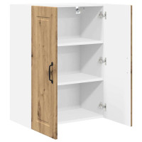 Produktbild för Väggskåp PORTO Artisan Ek 60 x 31 x 80 cm Konstruerat trä