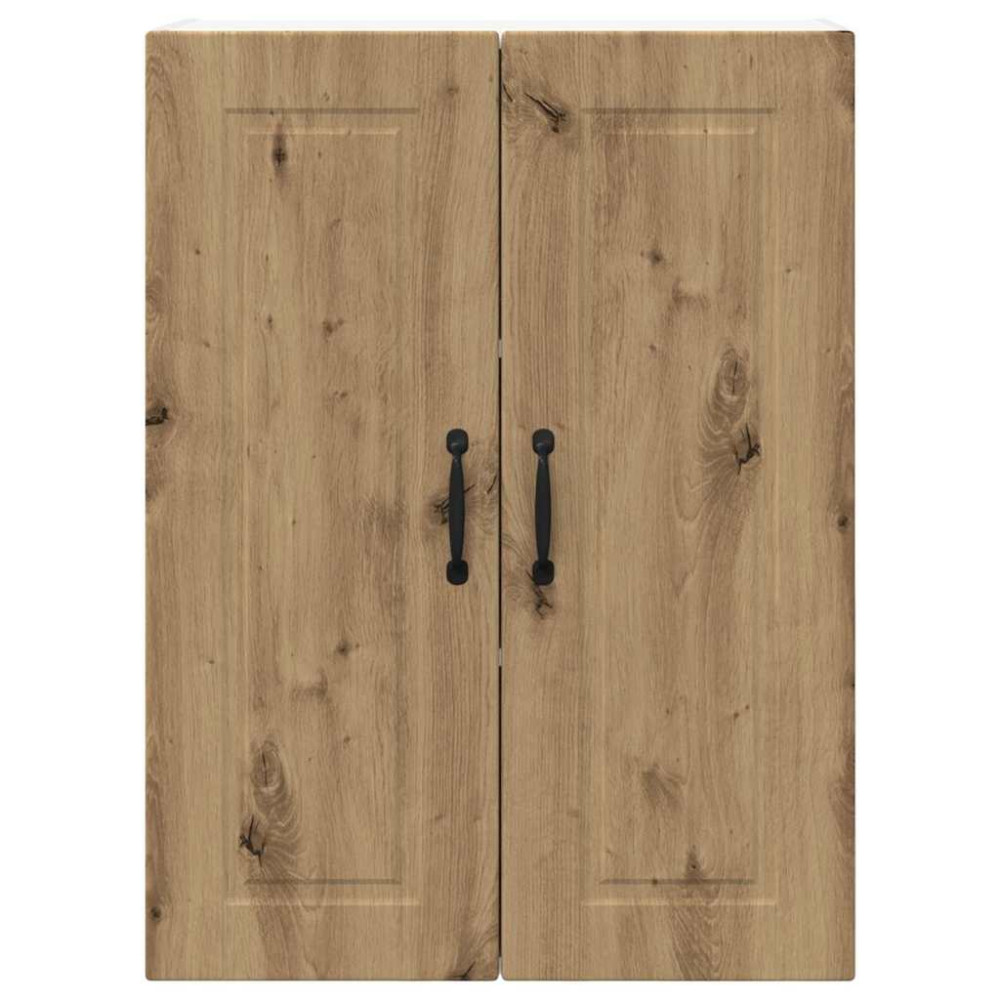Produktbild för Väggskåp PORTO Artisan Ek 60 x 31 x 80 cm Konstruerat trä