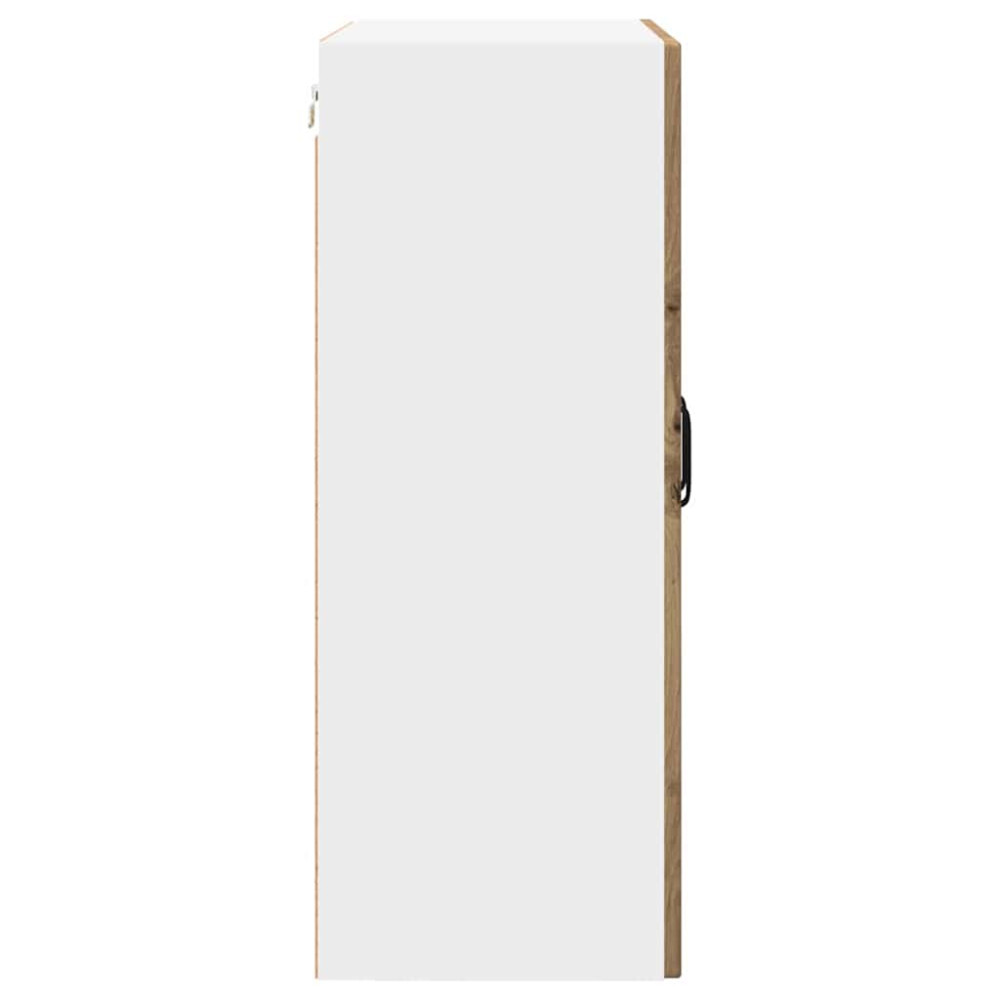 Produktbild för Väggskåp PORTO Artisan Ek 60 x 31 x 80 cm Konstruerat trä