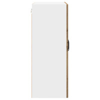 Produktbild för Väggskåp PORTO Artisan Ek 60 x 31 x 80 cm Konstruerat trä