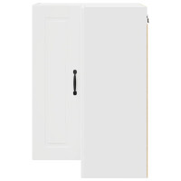 Produktbild för Vägghörnskåp PORTO Vit 57 x 57 x 80 cm Konstruerat trä