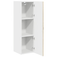 Produktbild för Väggskåp PORTO Sonoma-ek 30 x 31 x 100 cm Konstruerat trä