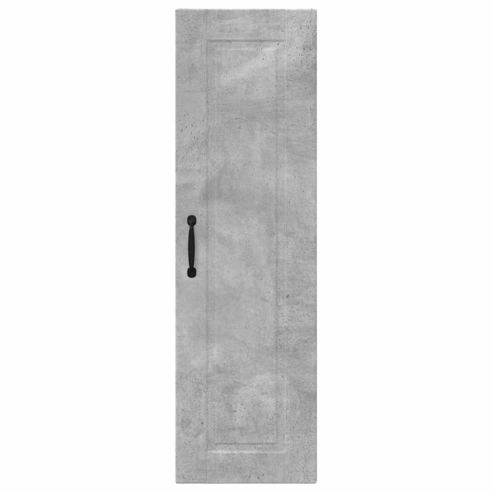 Produktbild för Väggskåp PORTO Betonggrå 30 x 31 x 100 cm Konstruerat trä