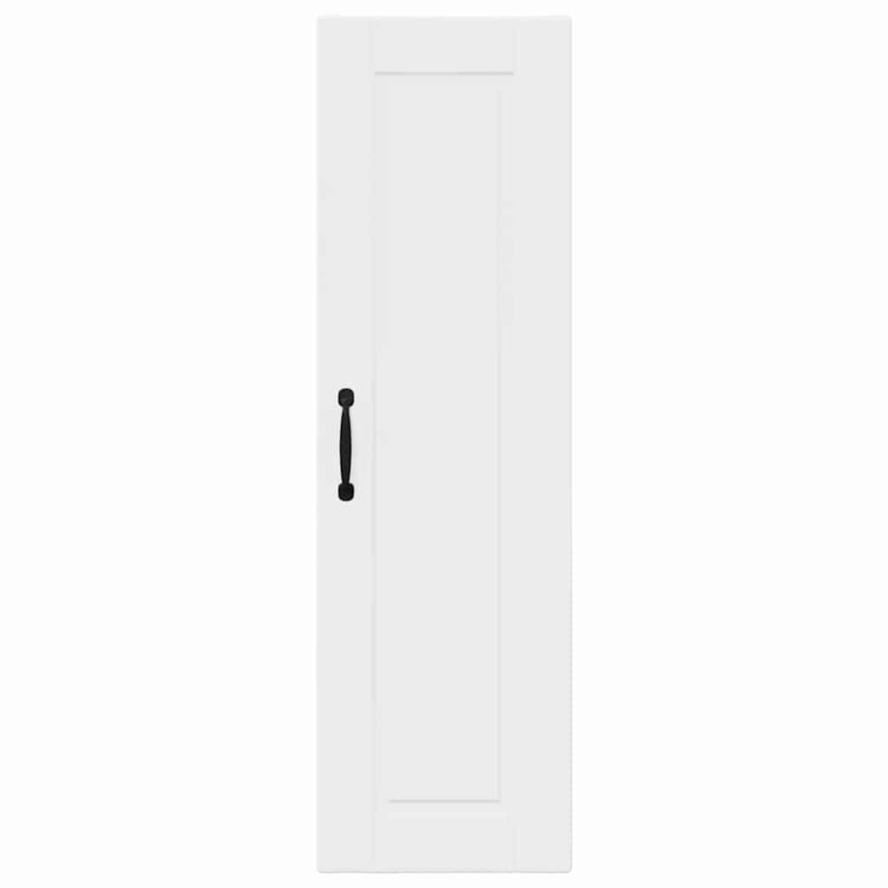 Produktbild för Väggskåp PORTO Högblanka vita 30 x 31 x 100 cm Konstruerat trä