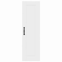 Produktbild för Väggskåp PORTO Högblanka vita 30 x 31 x 100 cm Konstruerat trä