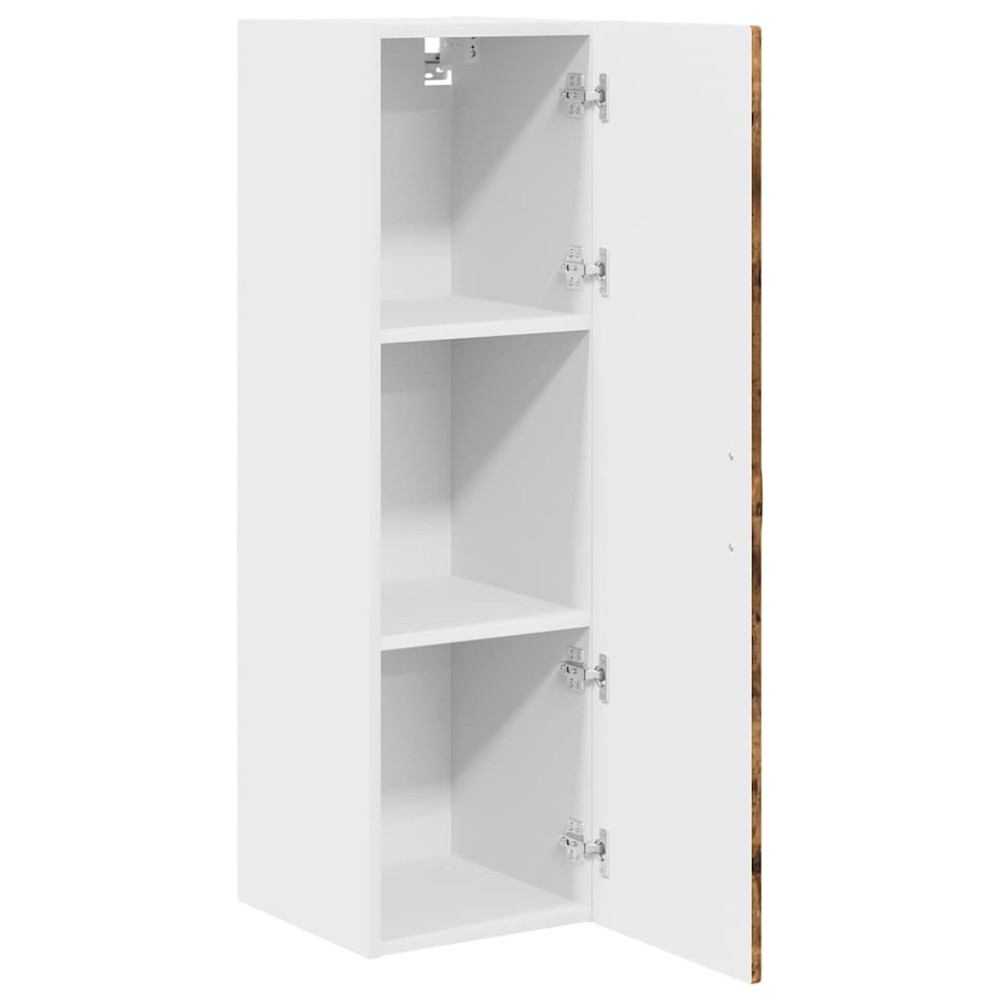Produktbild för Väggskåp PORTO Rökt ek 30 x 31 x 100 cm Konstruerat trä
