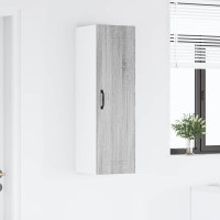 Produktbild för Väggskåp PORTO Grå Sonoma 30 x 31 x 100 cm Konstruerat trä