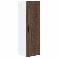 Produktbild för Väggskåp PORTO Brun Ek 30 x 31 x 100 cm Konstruerat trä