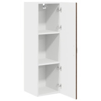 Produktbild för Väggskåp PORTO Brun Ek 30 x 31 x 100 cm Konstruerat trä