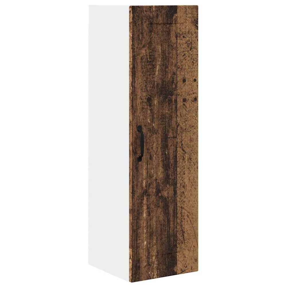 Produktbild för Väggskåp PORTO Gammalt trä 30 x 31 x 100 cm Konstruerat trä