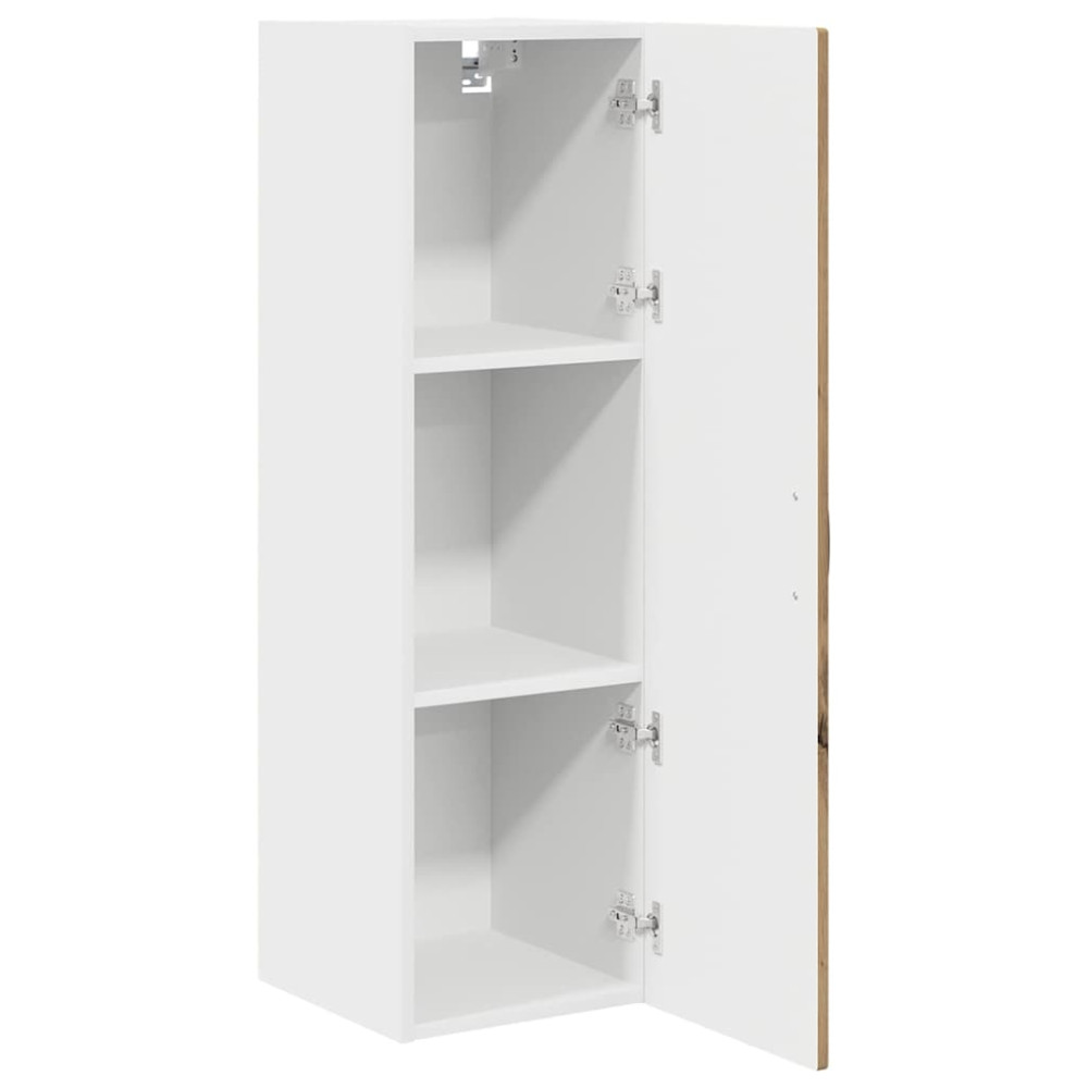 Produktbild för Väggskåp PORTO Artisan Ek 30 x 31 x 100 cm Konstruerat trä