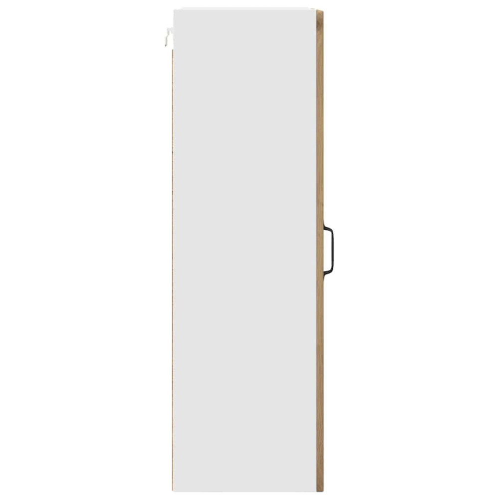 Produktbild för Väggskåp PORTO Artisan Ek 30 x 31 x 100 cm Konstruerat trä