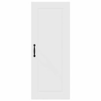Produktbild för Väggskåp PORTO Vit 40 x 31 x 100 cm Konstruerat trä