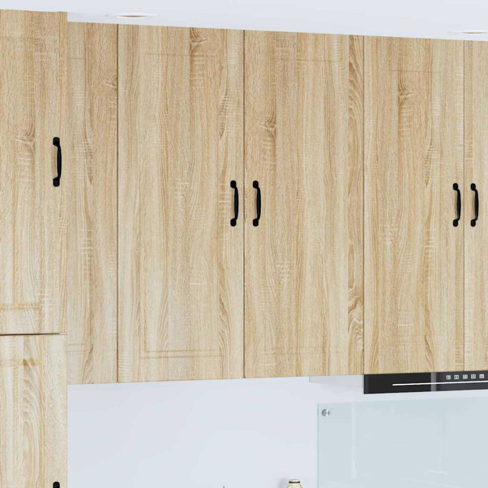 Produktbild för Väggskåp PORTO Sonoma-ek 40 x 31 x 100 cm Konstruerat trä