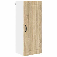 Produktbild för Väggskåp PORTO Sonoma-ek 40 x 31 x 100 cm Konstruerat trä