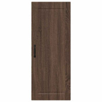 Produktbild för Väggskåp PORTO Brun Ek 40 x 31 x 100 cm Konstruerat trä