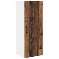 Produktbild för Väggskåp PORTO Gammalt trä 40 x 31 x 100 cm Konstruerat trä