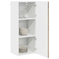 Produktbild för Väggskåp PORTO Gammalt trä 40 x 31 x 100 cm Konstruerat trä