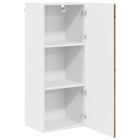 Produktbild för Väggskåp PORTO Gammalt trä 40 x 31 x 100 cm Konstruerat trä