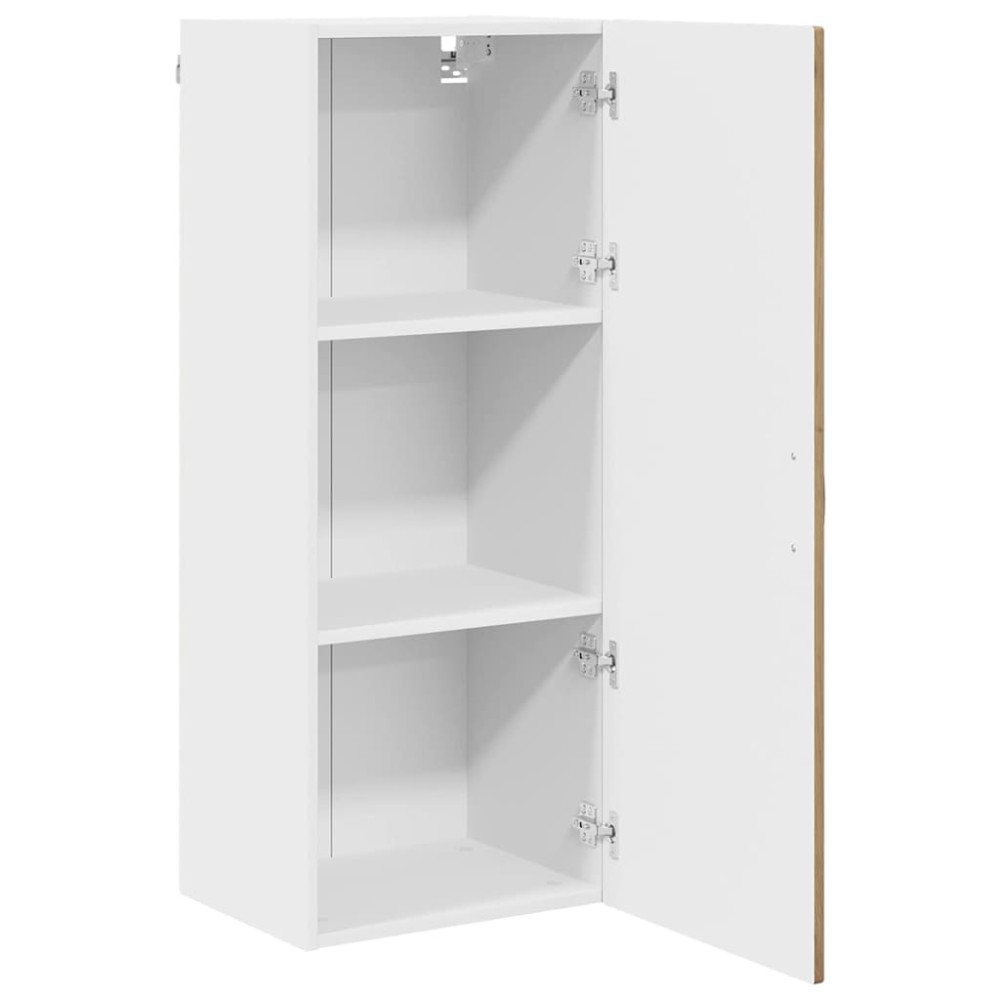 Produktbild för Väggskåp PORTO Artisan Ek 40 x 31 x 100 cm Konstruerat trä