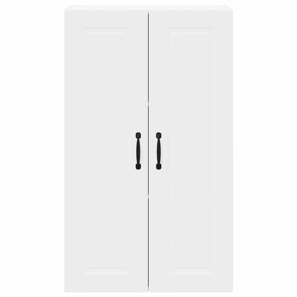 Produktbild för Väggskåp PORTO Vit 60 x 31 x 100 cm Konstruerat trä