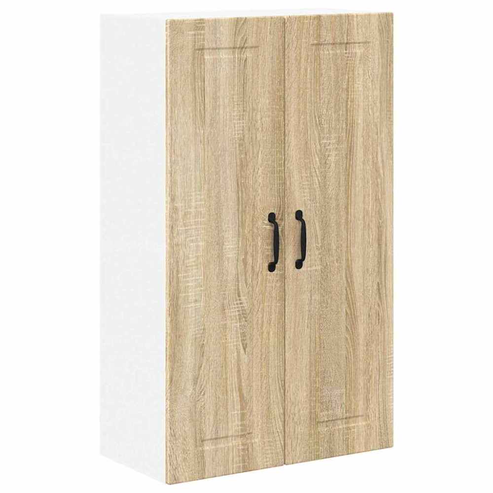 Produktbild för Väggskåp PORTO Sonoma-ek 60 x 31 x 100 cm Konstruerat trä