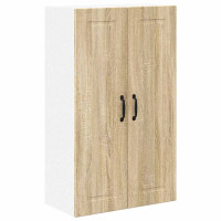 Produktbild för Väggskåp PORTO Sonoma-ek 60 x 31 x 100 cm Konstruerat trä