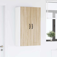 Produktbild för Väggskåp PORTO Sonoma-ek 60 x 31 x 100 cm Konstruerat trä