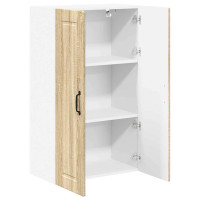 Produktbild för Väggskåp PORTO Sonoma-ek 60 x 31 x 100 cm Konstruerat trä
