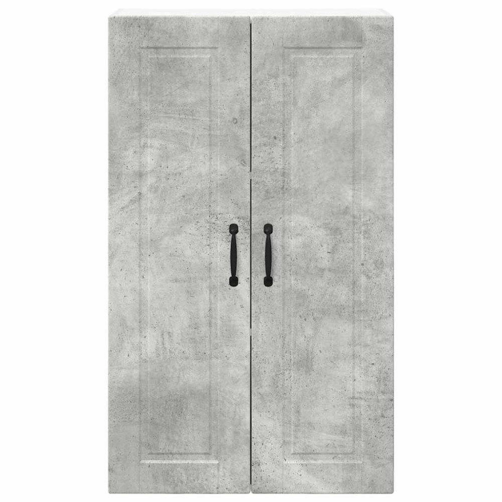 Produktbild för Väggskåp PORTO Betonggrå 60 x 31 x 100 cm Konstruerat trä