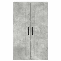 Produktbild för Väggskåp PORTO Betonggrå 60 x 31 x 100 cm Konstruerat trä