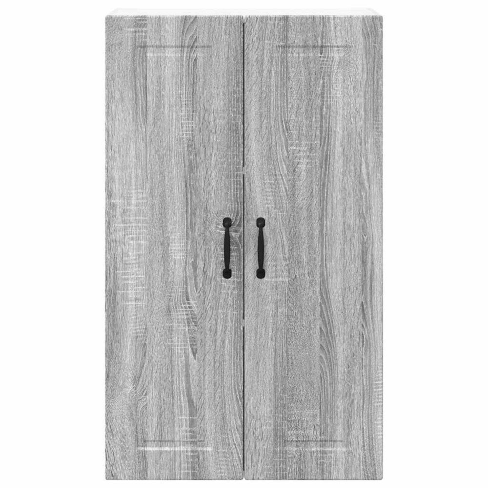 Produktbild för Väggskåp PORTO Grå Sonoma 60 x 31 x 100 cm Konstruerat trä