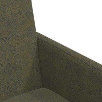 Produktbild för Matstolar med hjul med hjul 2 pcs Armégrön 57 x 66 x 94 cm