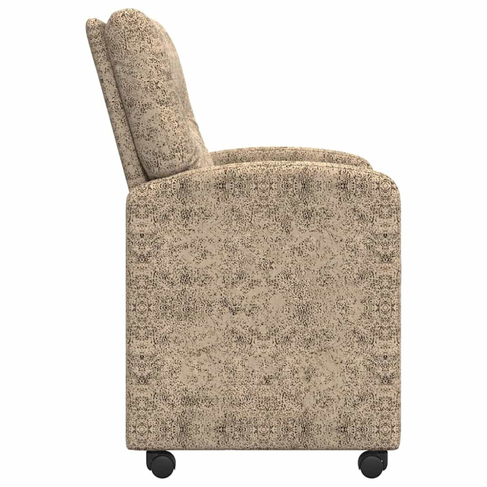 Produktbild för Matstolar med hjul med hjul 2 pcs Ljusgrå 57 x 67 x 95 cm