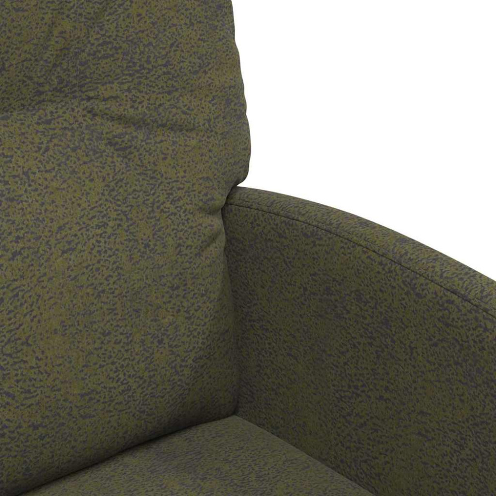 Produktbild för Matstolar med hjul med hjul 2 pcs Armégrön 57 x 67 x 95 cm