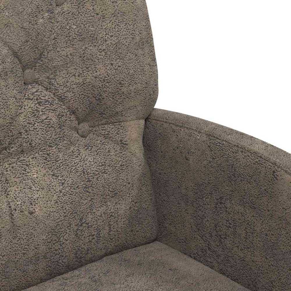 Produktbild för Matstolar med hjul med hjul 2 pcs Mörkgrå 58 x 67 x 97 cm