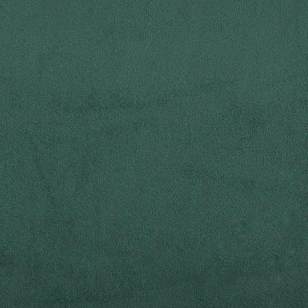 Produktbild för Matstolar med hjul 2 pcs Mörkgrön 58 x 65 x 98 cm Sammet