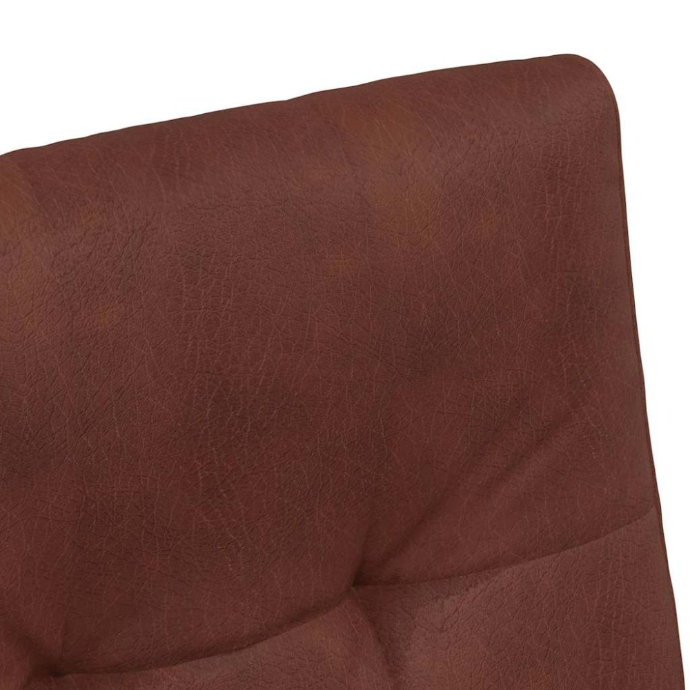 Produktbild för Matstolar med hjul med hjul 2 pcs Skinande brun 58 x 67 x 97 cm