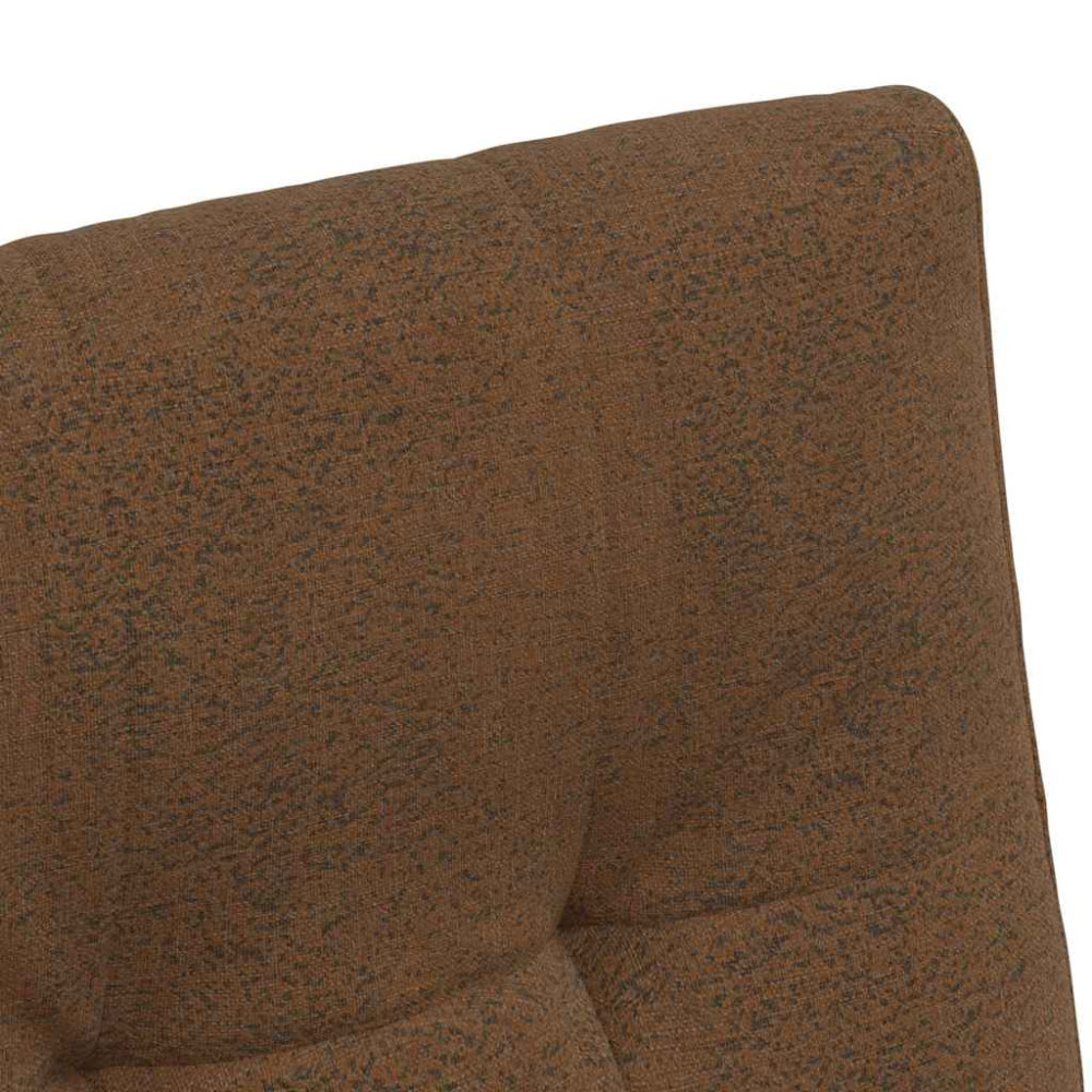 Produktbild för Matstolar med hjul 2 pcs Brun 58 x 67 x 97 cm Faux mockaläder