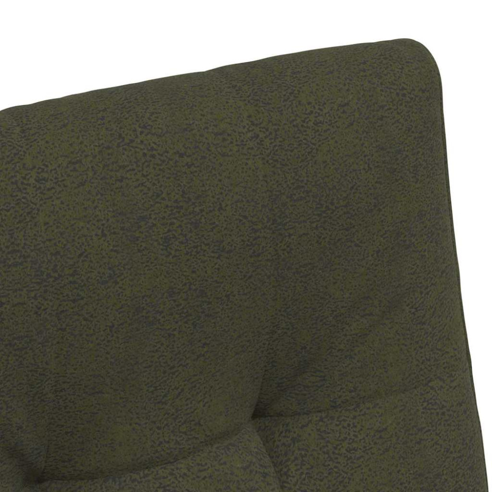 Produktbild för Matstolar med hjul med hjul 2 pcs Armégrön 58 x 67 x 97 cm