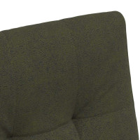 Produktbild för Matstolar med hjul med hjul 2 pcs Armégrön 58 x 67 x 97 cm