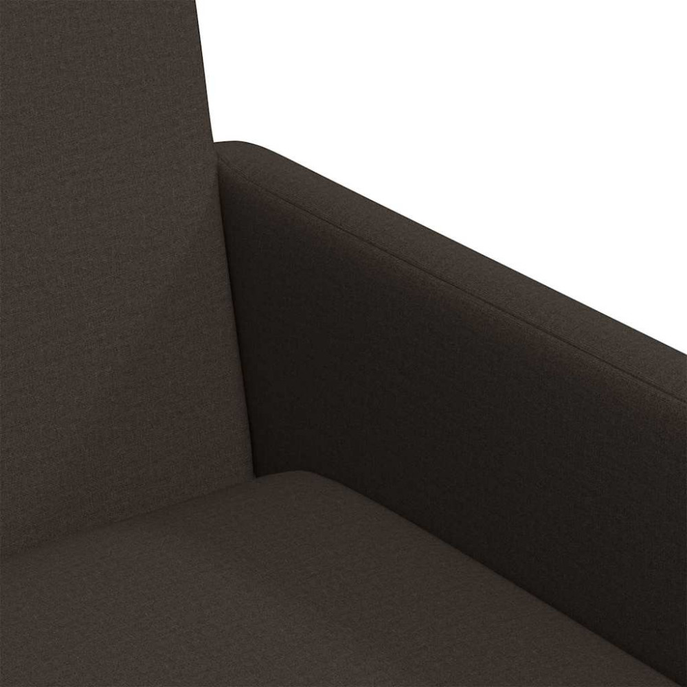 Produktbild för Matstolar med hjul 2 pcs Mörkgrå 57 x 67 x 95 cm Linne