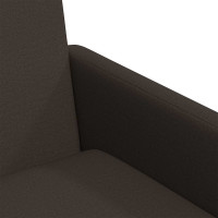 Produktbild för Matstolar med hjul 2 pcs Mörkgrå 57 x 67 x 95 cm Linne