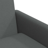 Produktbild för Matstolar 2 pcs Mörkgrå 57 x 67 x 95 cm tyg