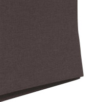 Produktbild för Matstolar 2 pcs Mörkbrun 57 x 67 x 95 cm tyg