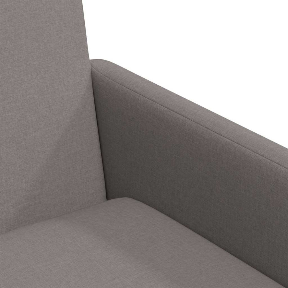 Produktbild för Matstolar 2 pcs Taupe 57 x 67 x 95 cm tyg