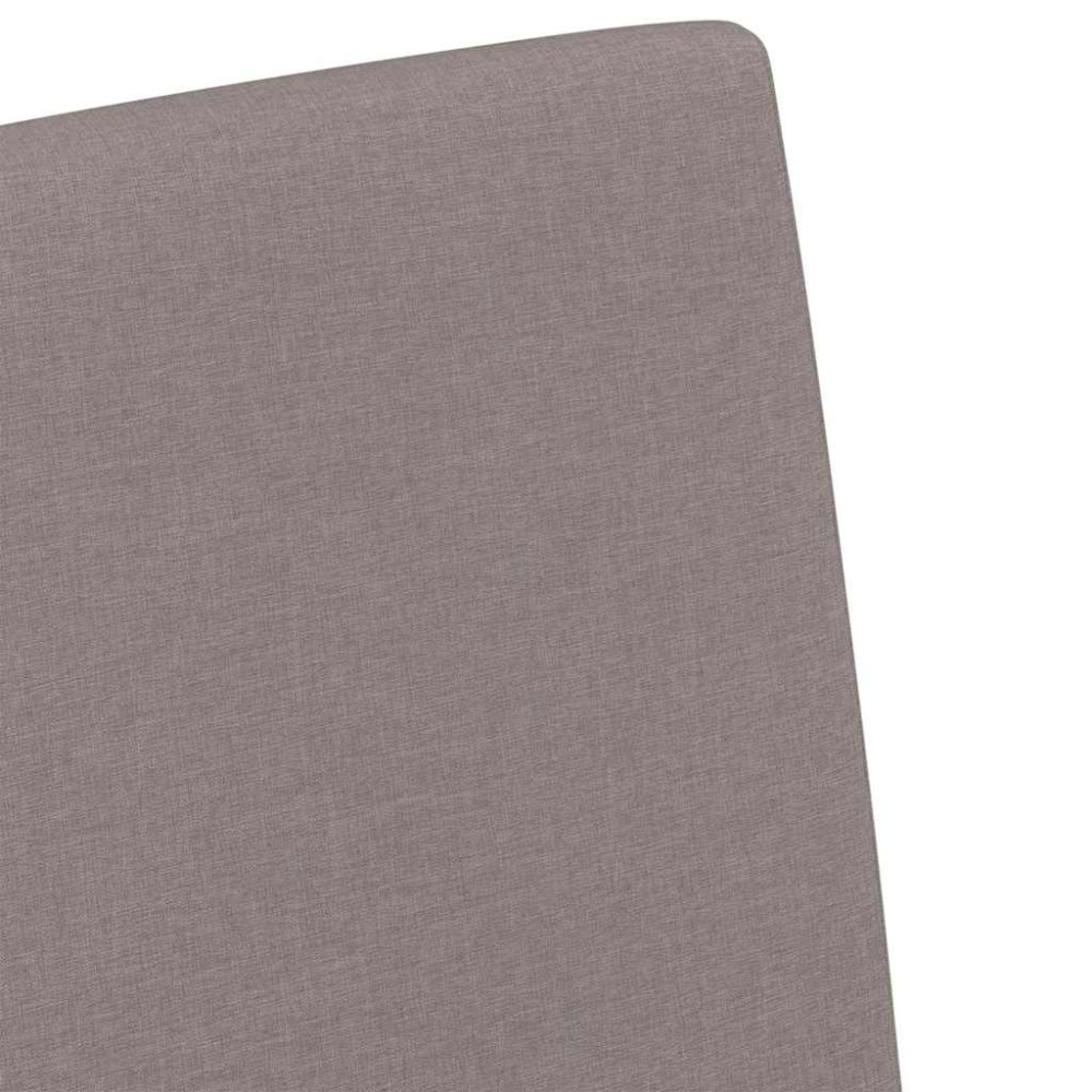 Produktbild för Matstolar 2 pcs Taupe 57 x 67 x 95 cm tyg