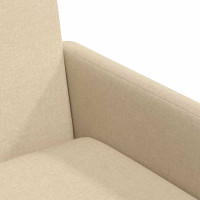 Produktbild för Matstolar 2 pcs Kräm 57 x 67 x 95 cm tyg