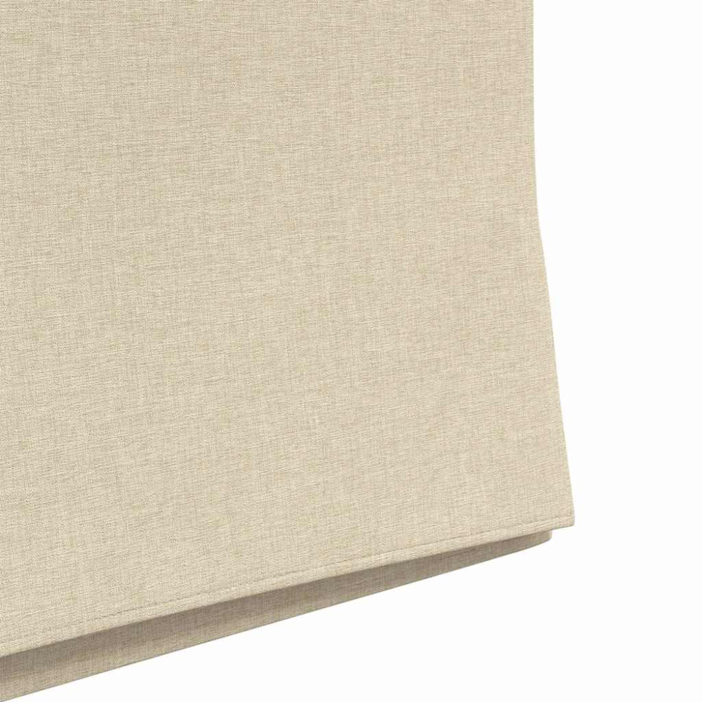 Produktbild för Matstolar 2 pcs Kräm 57 x 67 x 95 cm tyg