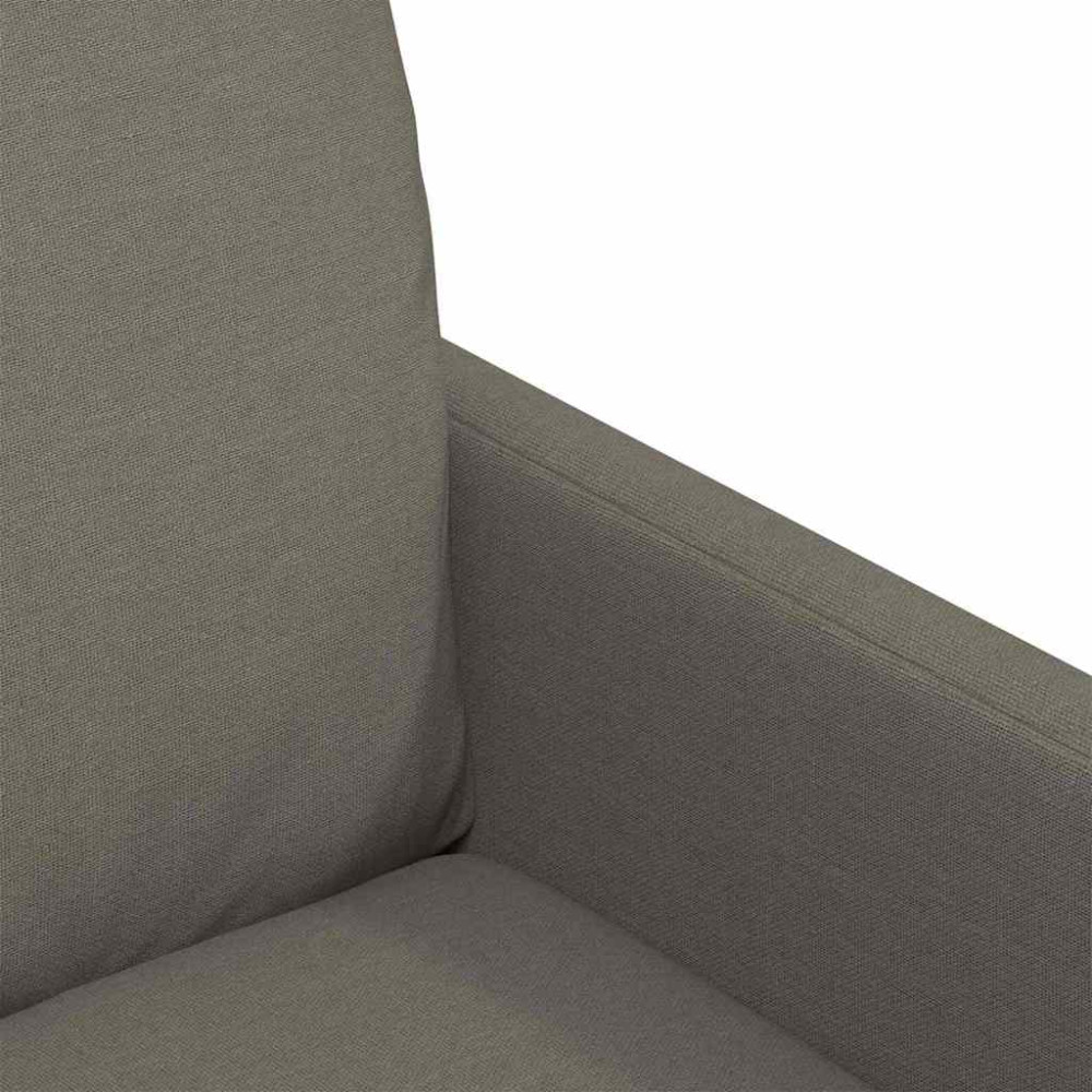 Produktbild för Matstolar 2 pcs Ljusgrå 57 x 67 x 98 cm Linne